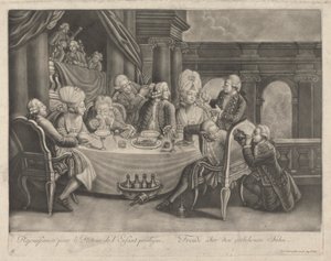 Firande för den förlorade sonens återkomst av Johann Jacobus Haid