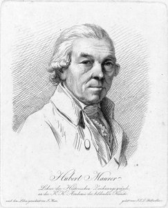 Avbildad person: Hubert Maurer av Johann Jakob Laurenz Billwiller