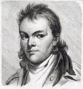 Självporträtt av Johann Jakob Laurenz Billwiller