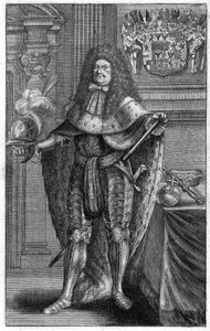 Porträtt av Fredrik Vilhelm 1620-1688, kurfursten av Brandenburg, hertig av Preussen, 1683 av Johann Jakob Vogel