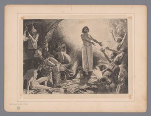Kristus i underjorden Kristus i Holle Sju mystiska representationer (serietitel) av Johann Jakob Weber