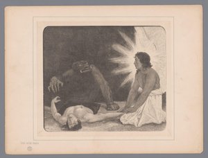 Kämpa om en själ Um ene Seele Sju mystiska representationer (serietitel) av Johann Jakob Weber