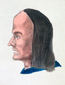 En loafers ansiktsegenskaper, 1808