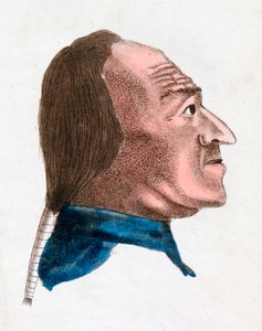 Ansiktsegenskaperna hos en kvick tempererad person, 1808