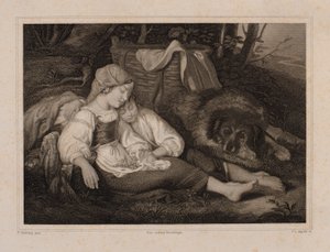 De sovande barnen av Johann Leonhard Appold