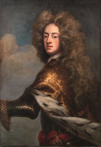 George II som prins av Wales av Johann Leonhard Hirschmann