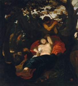 Nymf och herde, ca. 1625.