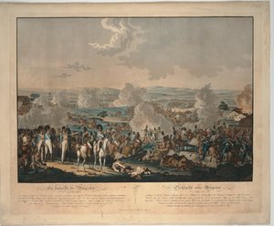 Slaget vid Wagram av Johann Lorenz Rugendas the Younger