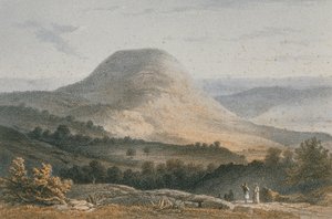 Utsikt över Sidon (Said). Etsning av Stelzner - Steinkopk J.F. Editore av Johann Martin Bernatz