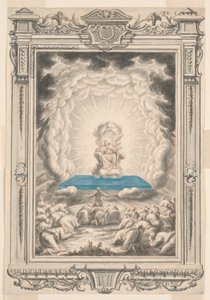 Studie för Gud visar sig för Moses och hans följeslagare, tavla 171, Physica Sacra