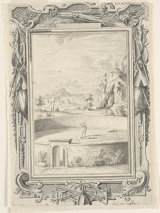 Studie för The Fleece of Gideon, Plate 375, Physica Sacra
