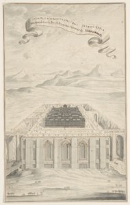 Studie för Templet i Jerusalem, skylt 424, Physica Sacra