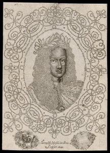 Joseph I (augusti), den helige romerske kejsaren av Johann Michael Puchler