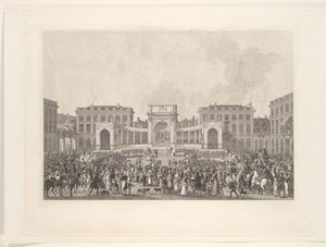 Kung Vilhelm I:s investering i Bryssel, 1815