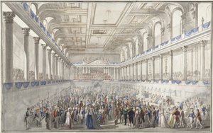 Redoute paré under Wienkongressen den 9 oktober 1814, ca. 1815