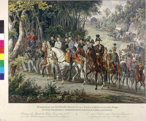 Ritt över bergen i Vogeserna 1815