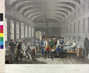 Besök på fältsjukhuset i Lugoj 1789