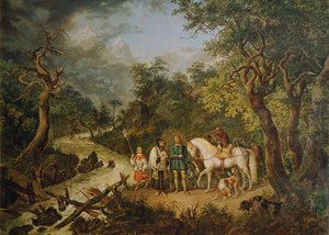 Rudolf von Habsburg och prästen