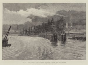 Öde, Hamburg-American Liners i Elbe