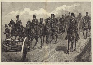 The Easter Monday Volunteer Review, Honourable Artillery Company på mars till Brighton