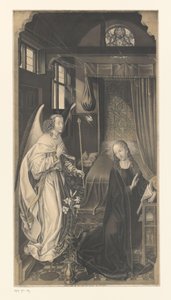 Tillkännagivande Verk ur samlingen av bröderna Boisserée (serietitel) Galerie des Frères Boisserée (serietitel)