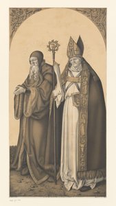 Sankt Simon och Lasarus Verk ur samlingen av bröderna Boisserée (serietitel) Galerie des Frères Boisserée (serietitel)