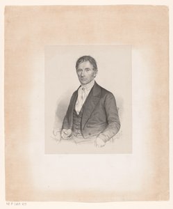 Porträtt av baronet Hugo van Beresteyn av Johann Peter Berghaus