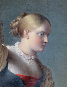 Byst av en flicka (studie för "Hermann och Dorothea") av Johann Peter Krafft