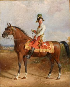 Ärkehertig Carl till häst av Johann Peter Krafft