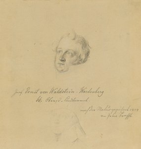 Greve Ernst av Waldstein-Wartenberg av Johann Peter Krafft