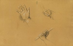 Handstudier om "Scenen från den tyrolska frihetskampen" av Johann Peter Krafft