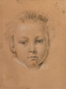 Huvudstudie av en pojke av Johann Peter Krafft