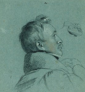 Huvudstudie för "kejsar Franz från Pressburgs återkomst" av Johann Peter Krafft