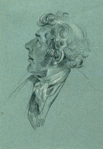 Huvudstudie för "kejsar Franz från Pressburgs återkomst" av Johann Peter Krafft