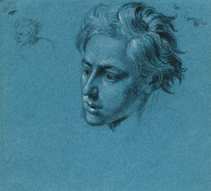 Huvudstudie för "Scen från Tyrolean Freedom Fight" av Johann Peter Krafft