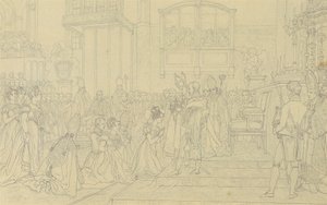 Kröning av kejsarinnan Carolina Augusta i Pressburg av Johann Peter Krafft