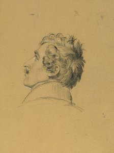 Porträttstudie för "Entré efter freden i Paris" av Johann Peter Krafft