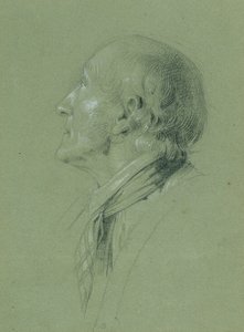 Porträttstudie för "Landwehr-mannens hemkomst" (1817) av Johann Peter Krafft