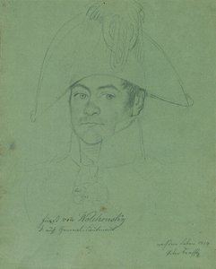 Prins Peter Mikhailovich Volkonsky 1776-1852, 1814. av Johann Peter Krafft