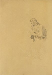 Studie av en lärjunge av Johann Peter Krafft