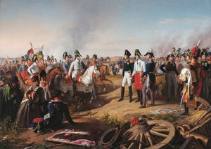 Segerförklaringen efter slaget vid Leipzig 1813 av Johann Peter Krafft