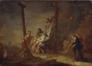 Nedstigningen från korset av Johann Rosso Januarius Zick