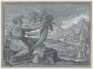 Europa av Johann Sadeler (I)