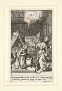 Bebådelsen av Johann Sadeler I