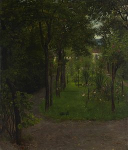 Apotekaren Wimmers trädgård i Kraiburg