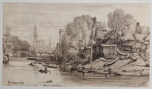 På Steinwerder 21-05-1882 av Johann Theobald Riefesell