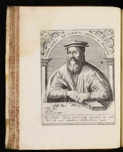 Conrad Gessner av Johann Theodor de Bry