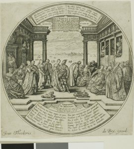 Det venetianska bröllopet av Johann Theodor de Bry