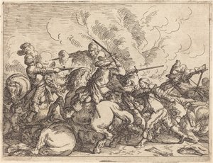 Nycker av olika strider av Johann Wilhelm Baur