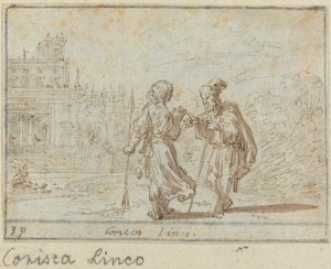 Corisca och Linco, 1640.